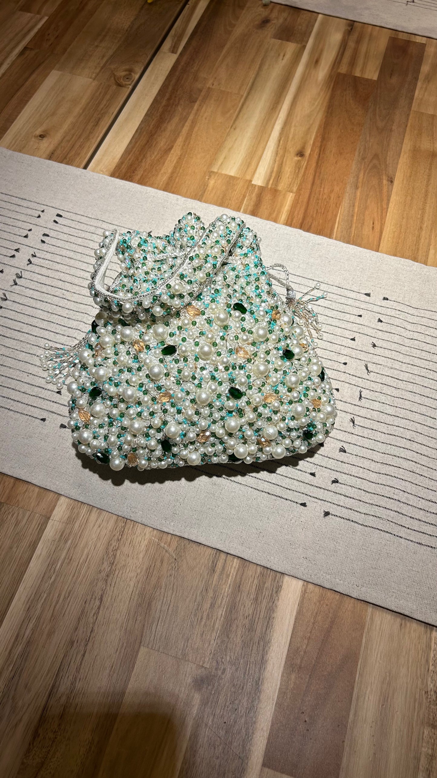 Naaz Pearl Potli Bag