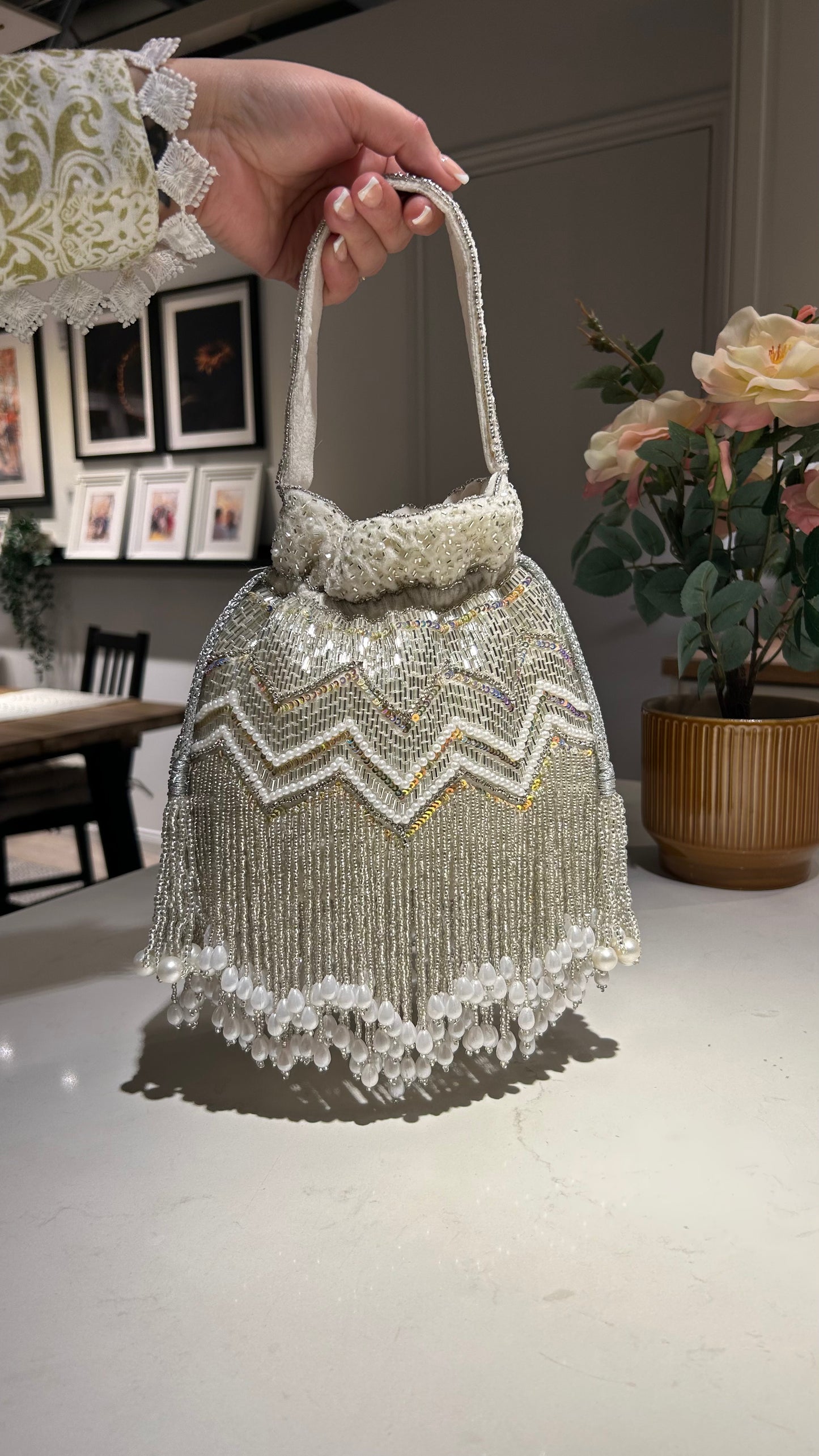 Myra Pearl Potli Bag