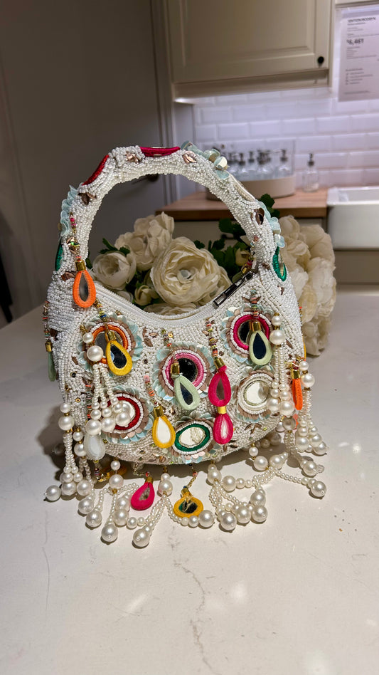 Akira Mirror Crescent Bag