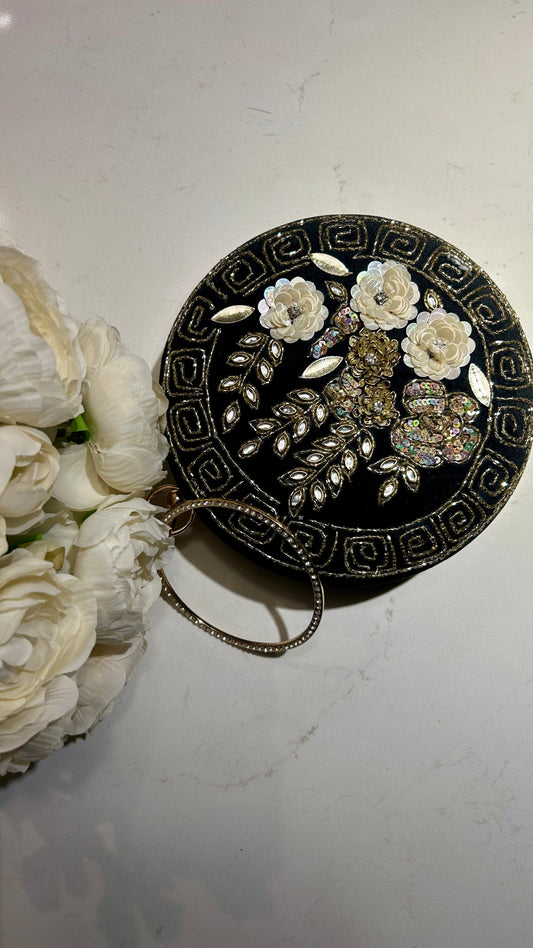 Flora Round Clutch