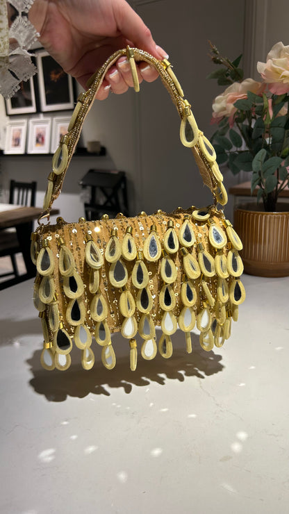 Diva Mirror Flap Bag