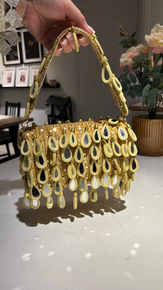 Diva Mirror Flap Bag