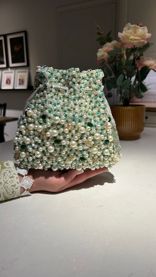 Naaz Pearl Potli Bag