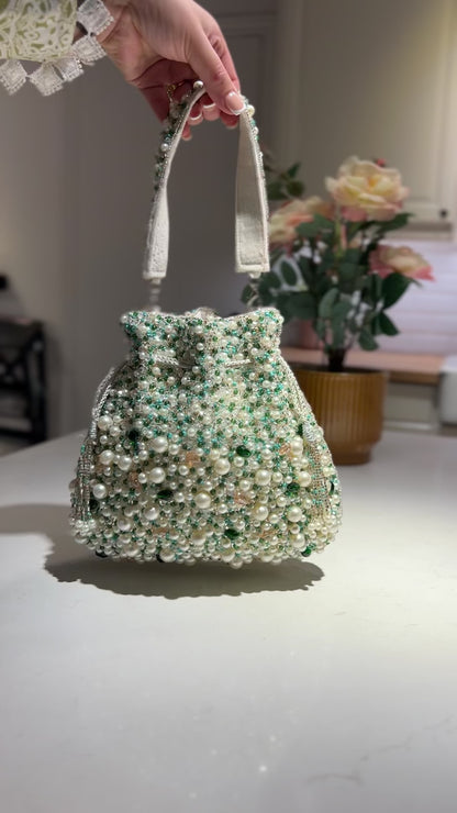 Naaz Pearl Potli Bag