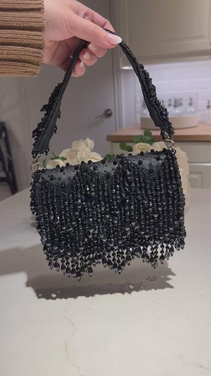 Emily Crystal Flap Bag